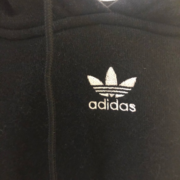 🥳SOLD Womens adidas cropped hoodie - Picture 3 of 3